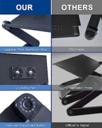 حامل كمبيوتر محمول للمكتب لاب توب - T8